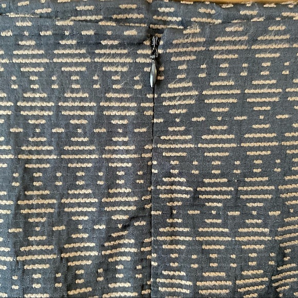 Cassis women’s fit and flare high low hem black and brown skirt. Size 12 - Picture 6 of 9